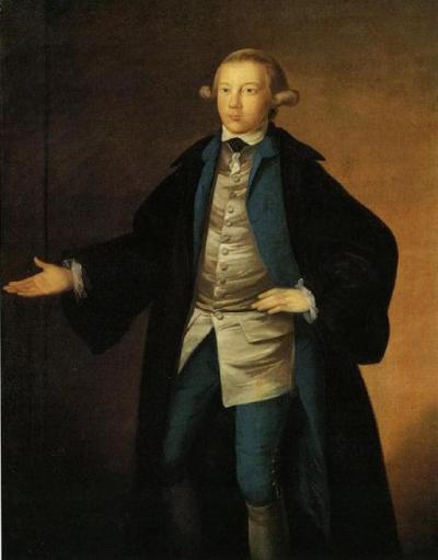 18th century portrait of man in graduate robes