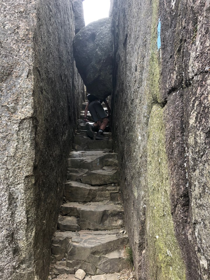 Going under a rock 3